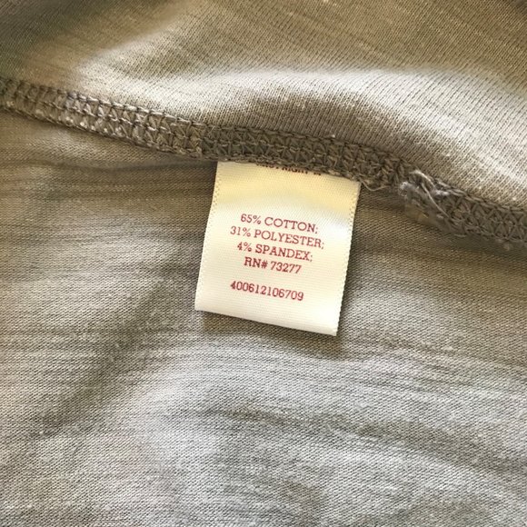 Gray-Blue Striped Ombre High-Rise Leggings - Picture 5 of 5